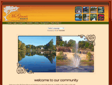 Tablet Screenshot of mcginnisreserve.com